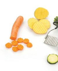 Rsvp International Endurance Stainless Steel 4.5" x 3" Crinkle Cutter