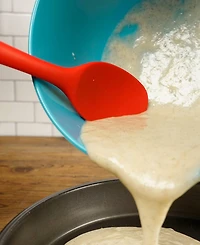 Rsvp International Silicone Coated Steel 11" x 2.25" Ela Series Red Spoon