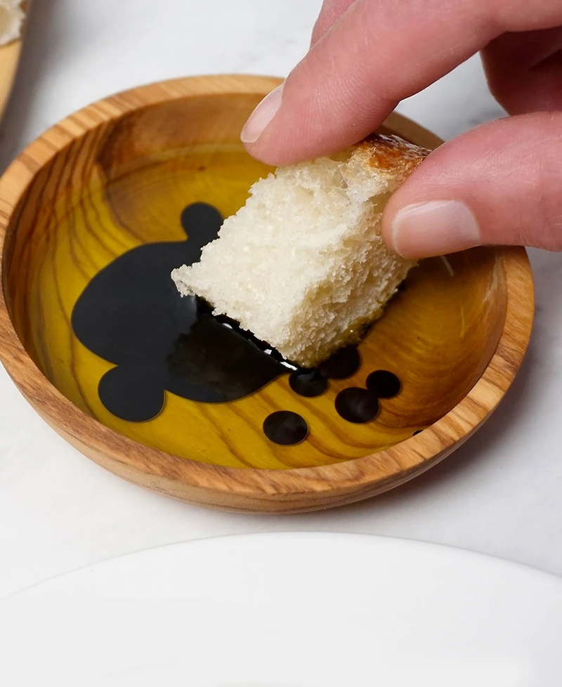 Rsvp International Olive Wood 1/3 Cup Dipping Bowl
