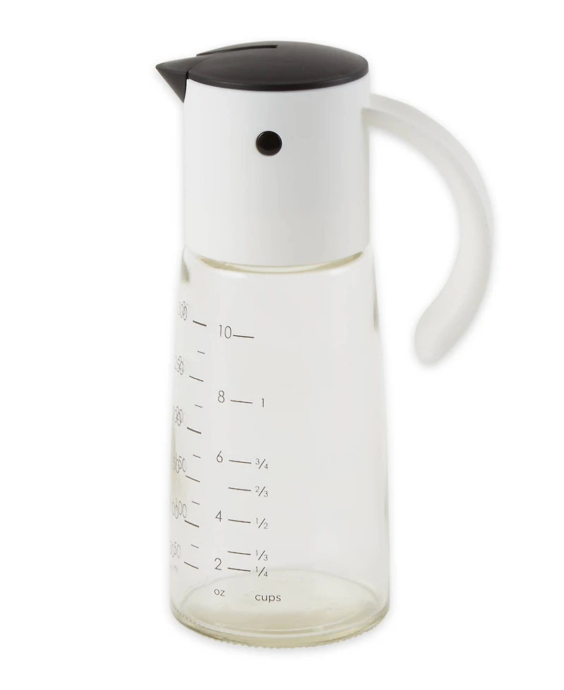 Rsvp International Glass 1.25 Cup and Dressing Dispenser