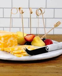 Rsvp International White Marble 10" Diameter Cheese Board