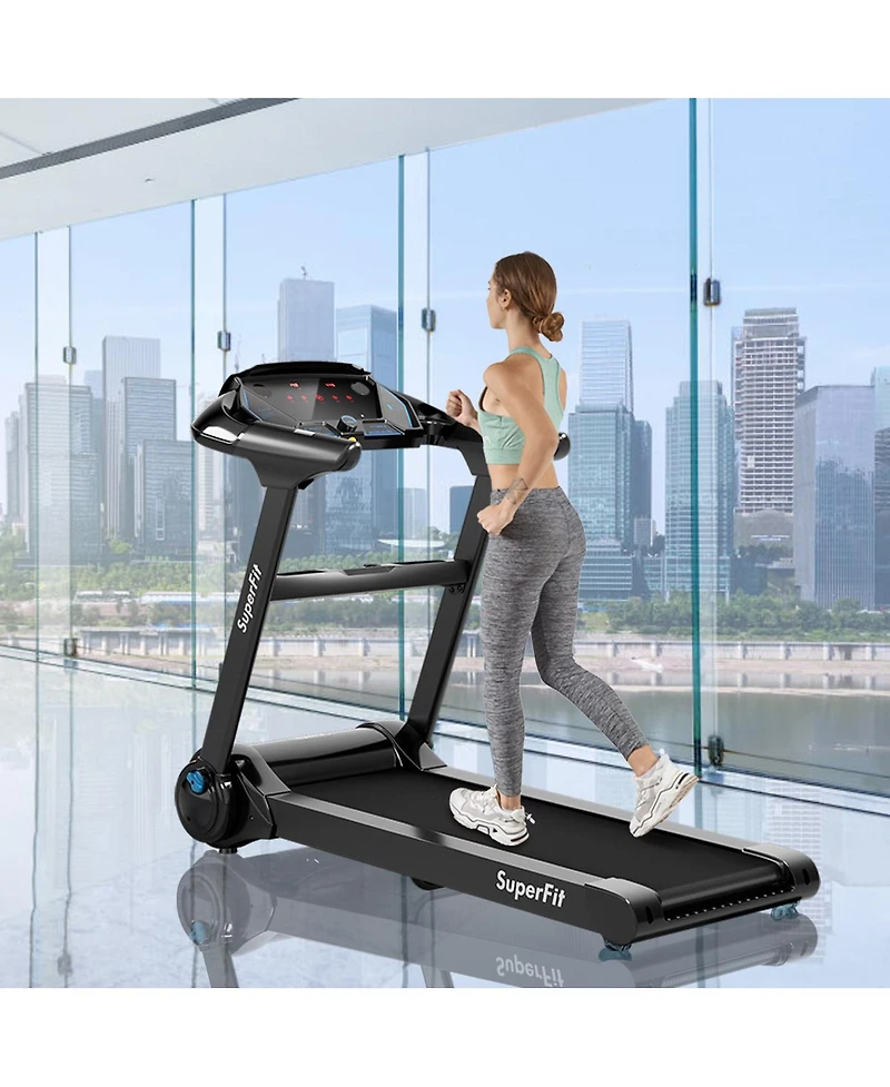 2.25HP Folding Treadmill Running Machine Led Touch Display