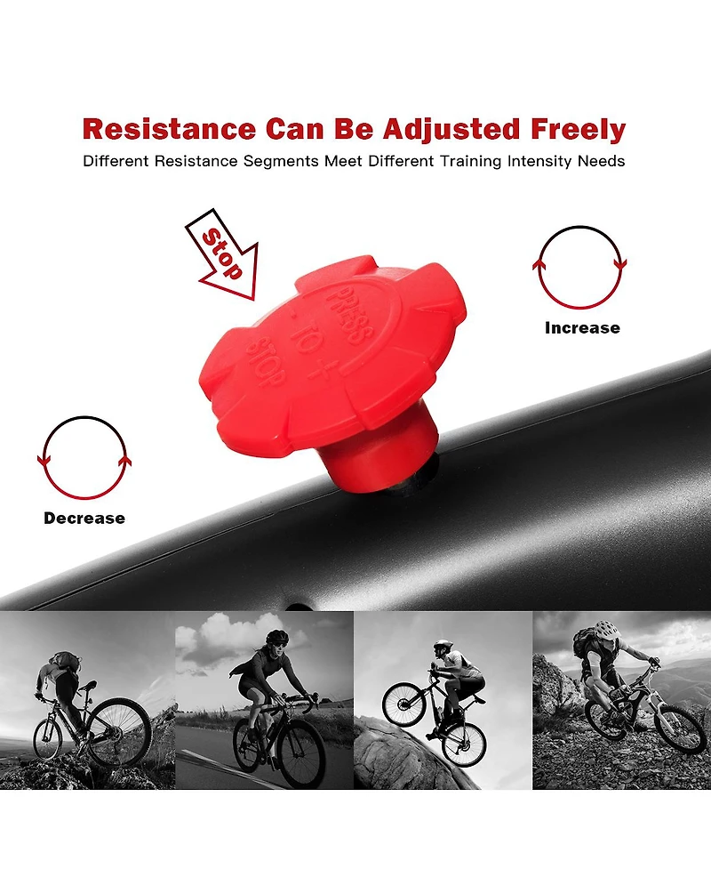 Stationary Exercise Bike Silent Belt Drive Cycling Bike