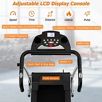 800W Folding Treadmill Electric /Support Motorized Power