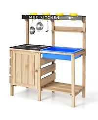 Kids Kitchen Playset Pretend Play Toy
