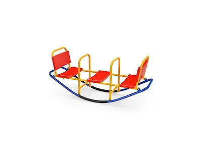 Slickblue Outdoor Kids Seesaw Swivel Teeter for 3 to 8 Years Old