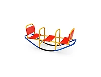 Slickblue Outdoor Kids Seesaw Swivel Teeter for 3 to 8 Years Old