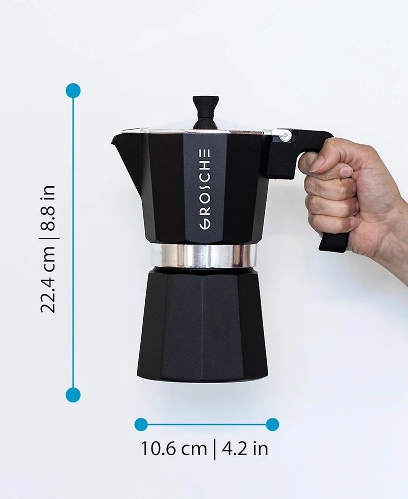 Grosche Milano Cafe Bliss: Moka Pot Frother Duo
