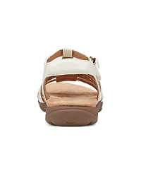 Easy Spirit Women's Luisa Round Toe Strappy Flat Sandals