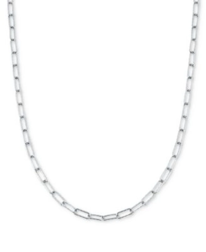 Giani Bernini Paperclip Link Chain Necklaces Created For Macys