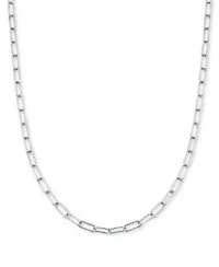 Giani Bernini Paperclip Link Chain Necklaces Created For Macys
