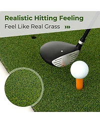 5 x Ft Golf Hitting Mat Artificial Indoor Outdoor Turf Golf Training Mat mm