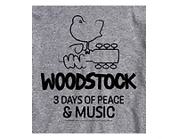 Hybrid Apparel Woodstock 3 Days Of Peace And Music Men's Short Sleeve Tee