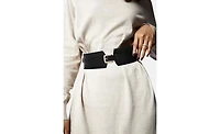 Women's Wide Waist Buckle Belt Victoria Hyde Helena