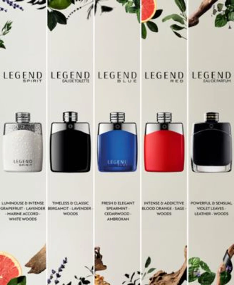 Montblanc Legend Spirit Eau De Toilette Fragrance Collection
