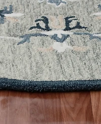 Closeout! Lr Home Rochelle Rug-134 7'3"x7'3" Round Area Rug