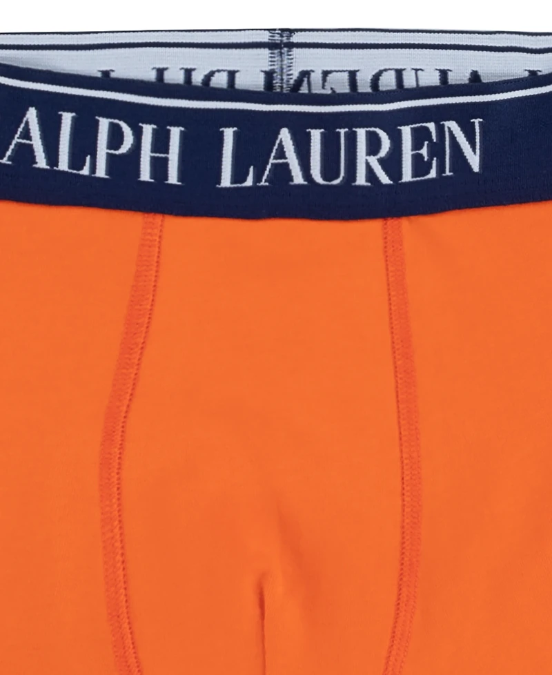 Polo Ralph Lauren Big Boys Stretch Boxer Briefs, Pack of 5
