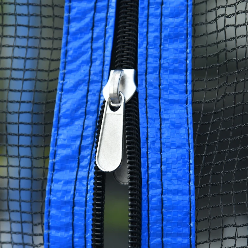 Streamdale 14FT Trampoline with Hoop, Ladder, Safety Net
