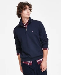 Tommy Hilfiger Men's Essential Intechno Knit Regular-Fit 1/4-Zip Sweatshirt