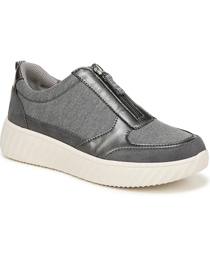 LifeStride Women's Winner Washable Zipper Sneakers