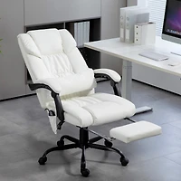 Vinsetto Massage Office Chair, Chair with 6 Vibration Points