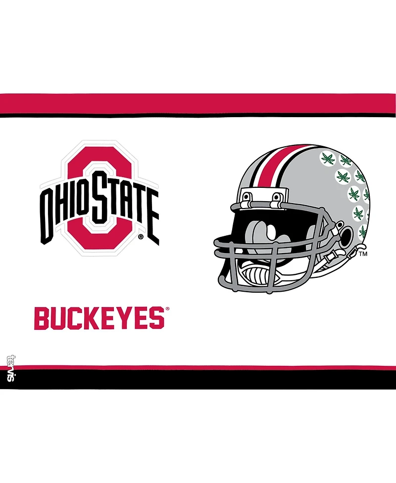 Tervis Ohio State Buckeyes - Tradition Made in Usa Double Walled Insulated Tumbler Travel Cup Keeps Drinks Cold & Hot, 24oz, Classic