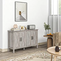 Homcom Buffet Sideboard, Bar Cabinet with Storage