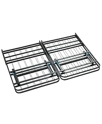 14" Adjustable Foldable Steel Bed Frame