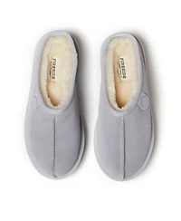 Dearfoams Women's Queenstown Genuine Shearling Platform Clog Slipper