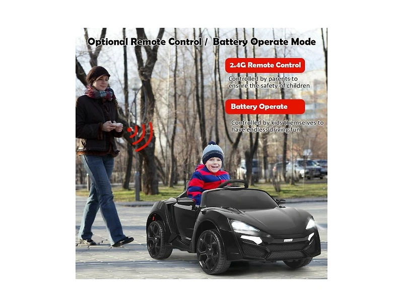 Slickblue 12V 2.4G Rc Electric Vehicle with Lights