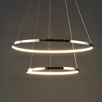 Jonathan Y Brice Modern Contemporary Iron Integrated Led Pendant