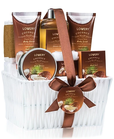 Lovery 9-Pc. Tropical Milky Coconut Bath Gift Set