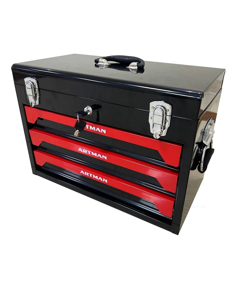 Streamdale 3 Drawers Tool Box With Tool Set