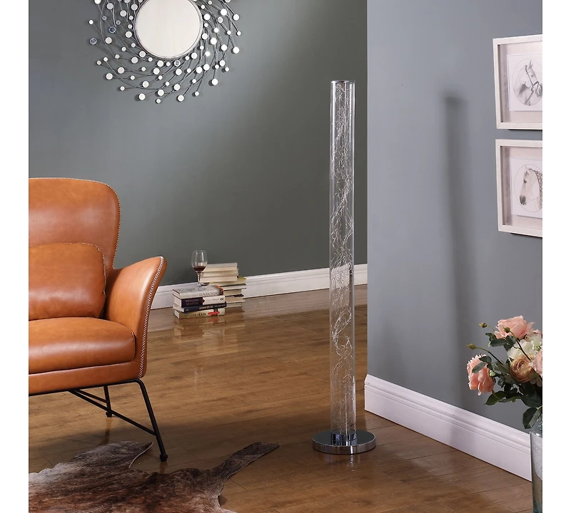 Streamdale Namiri Multi-Colored Led Column Floor Lamp with Remote