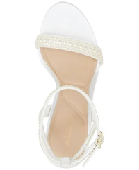 Aldo Women's Perlea Two-Piece Imitation Pearl Dress Sandals