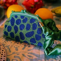 Arnoldi Hand-beaded Clutch Bag