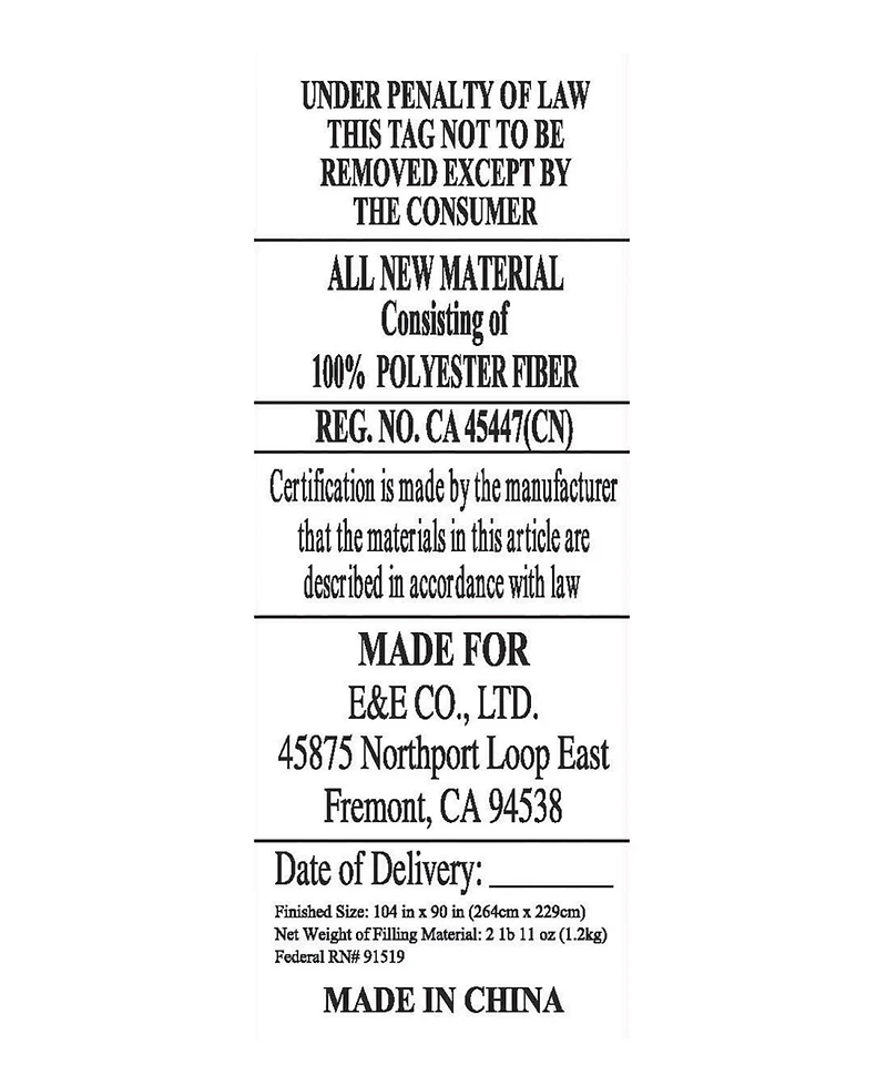 510 Design Camden Chambray Print 3-Pc. Comforter Set, King/California King