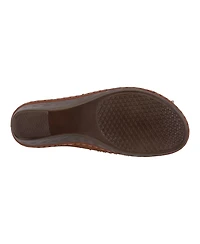 Gc Shoes Women's Atlanta Studded Comfort Wedge Sandals