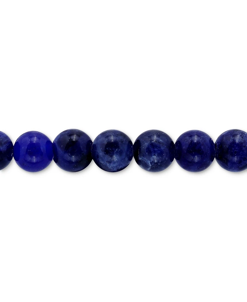 Giani Bernini Sodalite Bead & Cubic Zirconia Heart Stretch Bracelet, Created for Macy's