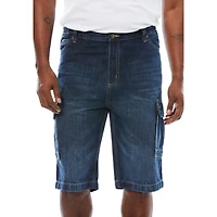 Liberty Blues Men's by KingSize Denim Cargo Shorts