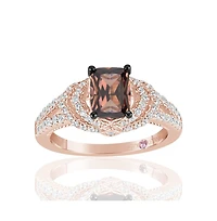 Suzy Levian New York Sterling Silver Cubic Zirconia Ring