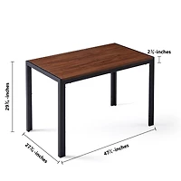 Streamdale Blue Velvet Dining Set with Golden Legs