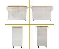 Streamdale Mobile Kitchen Island with Luxury Design