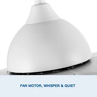 Streamdale Modern 60 In Integrated Led Ceiling Fan Lighting With White Abs Blade