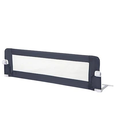 Slickblue Kids Bed Rail Guard with Adjustable Strap and Fold-Down Design for Easy Access