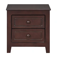 Streamdale White 3-Pc Queen Bed and Nightstands Set