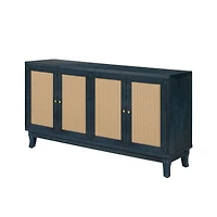 Streamdale Furniture Handcrafted Rattan Storage Cabinets - Modern and Stylish