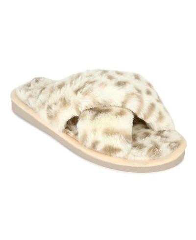 Andrew By Stevens Womens Fiona Slippers