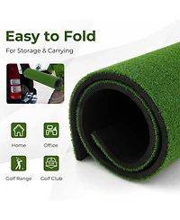 5 x 4 Ft Golf Hitting Mat Artificial Indoor Outdoor Turf Golf Training Mat mm