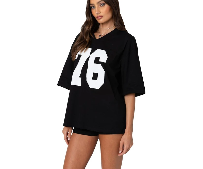 Edikted Women's 76 oversized T-shirt